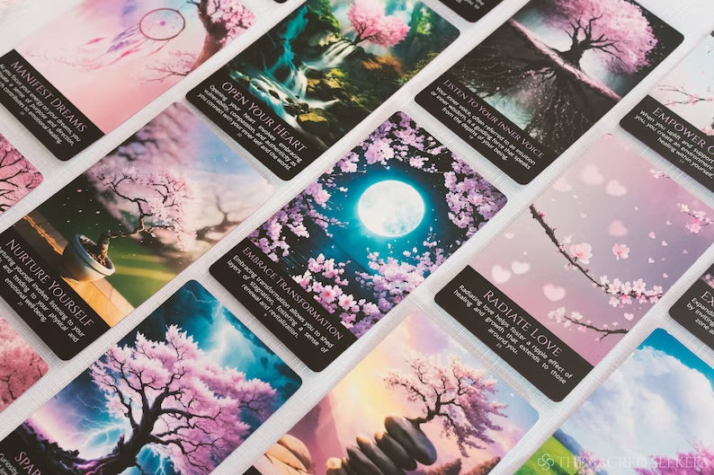 Cherry Blossoms Oracle Cards