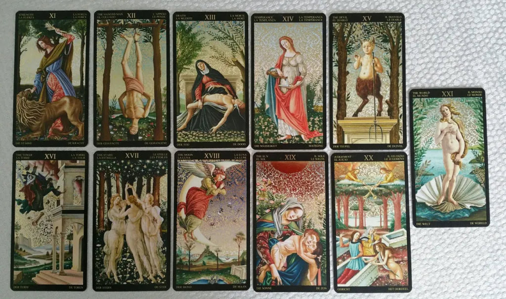 Golden Botticelli Tarot