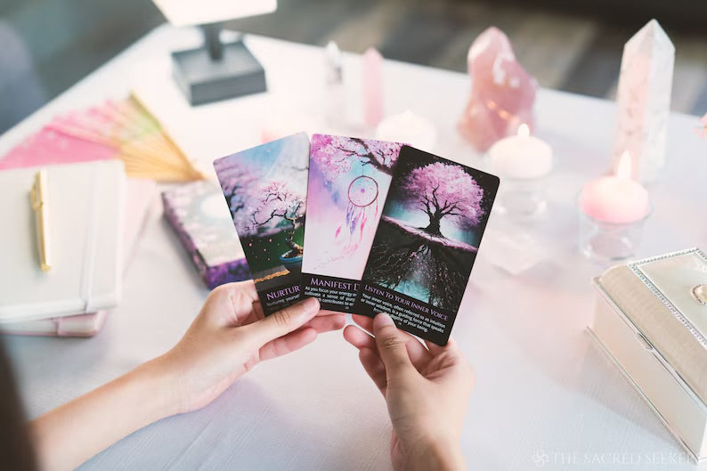 Cherry Blossoms Oracle Cards