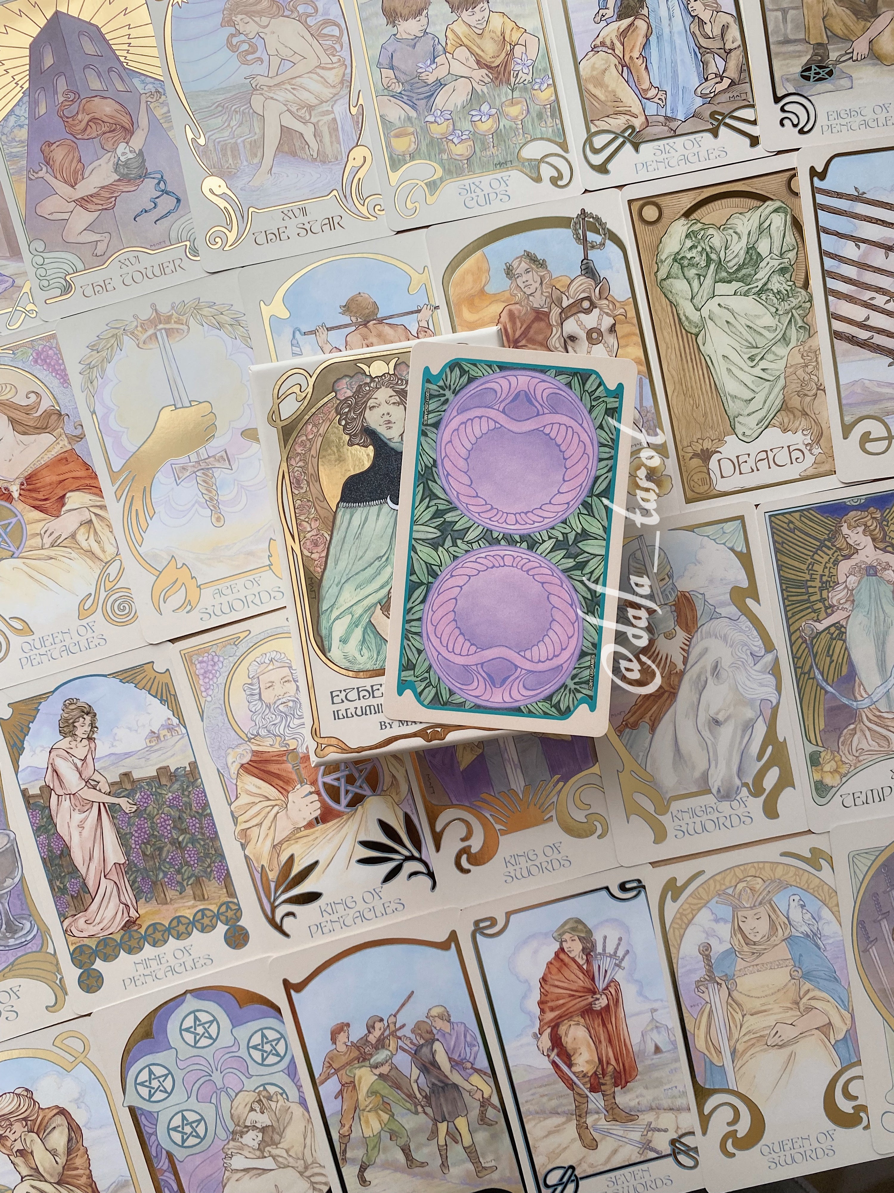 Ethereal Visions: An Illuminated Tarot 