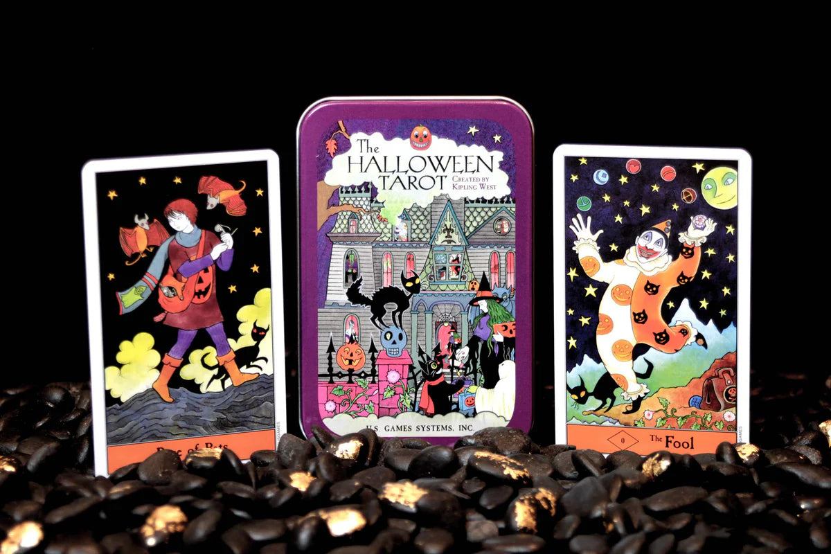 Halloween Tarot in Tin 